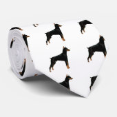 ドーベルマン犬公爵 ネクタイ (ロール)