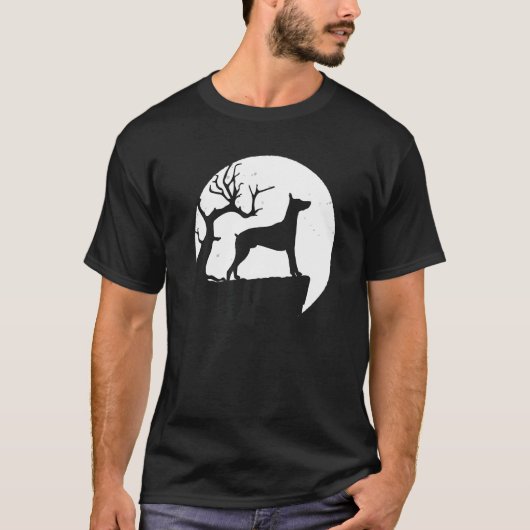 ドーベルマン犬種 58 Tシャツ (正面)