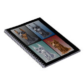 ドーベルマン犬色 ノートブック (右側)