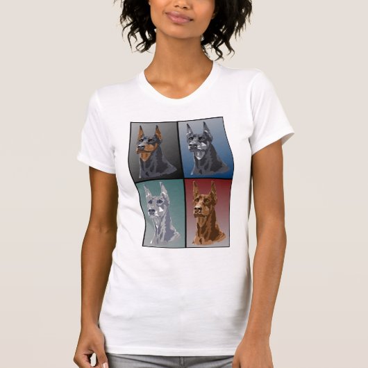 ドーベルマン犬色 Tシャツ (正面)