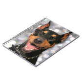 ドーベルマン犬- Megyan ノートブック (左側)