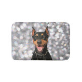 ドーベルマン犬- Megyan バスマット (正面)