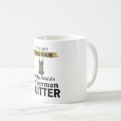 ドーベルマン キラキラ 面白い 犬好き ヴィンテージ 1 コーヒーマグカップ (正面右)