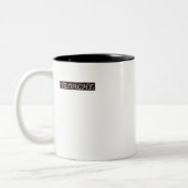 ドーベルマン デッサン マグカップA ツートーンマグカップ (左)