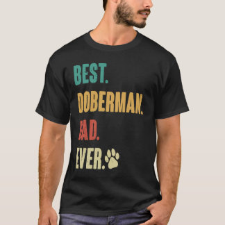 ドーベルマン・ドーベルマンのパパ Tシャツ