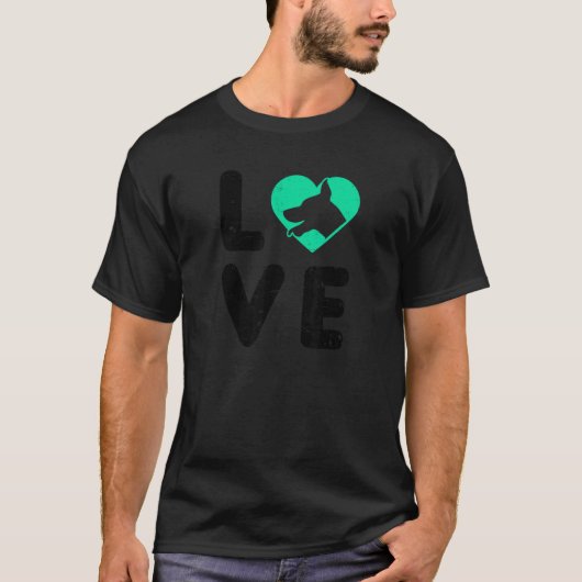 ドーベルマン・ピンシャーが好き Tシャツ (正面)