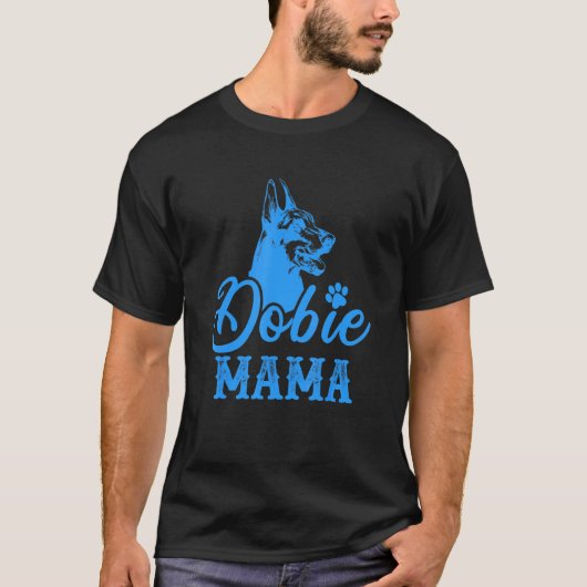 ドーベルマン・ピンシャーの母 Tシャツ (正面)