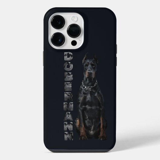 ドーベルマン・ピンシャー    iPhoneケース (裏面)