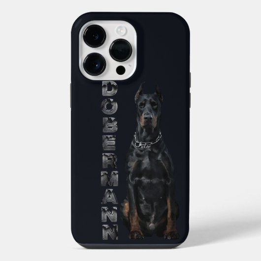 ドーベルマン・ピンシャー    iPhoneケース (裏面)