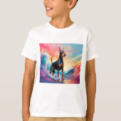 ドーベルマン・ピンシャー Tシャツ (正面)