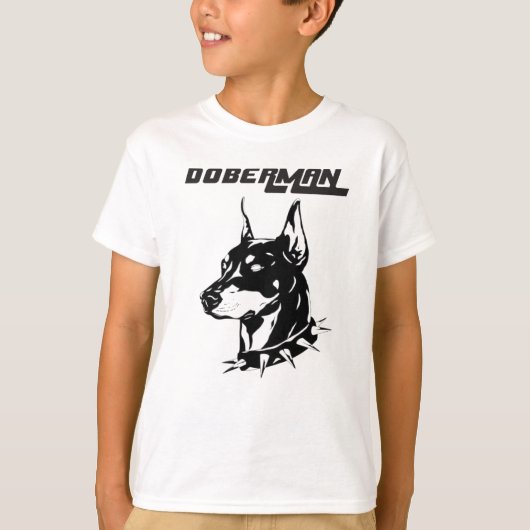 ドーベルマン ファミリー Tシャツ (正面)