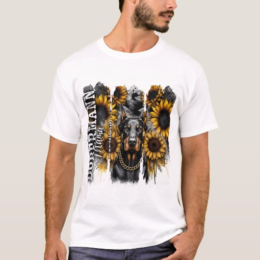 ドーベルマン・ママ Tシャツ (正面)