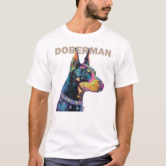 ドーベルマン ママ Tシャツ (正面)