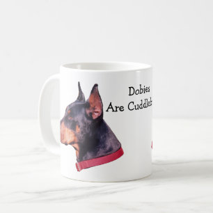 ドーベルマン(犬)はCudlebugs doberman写真 コーヒーマグカップ