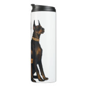 ドーベルマン（犬）パパ、ドーバーマン、ドーバーマン愛好者、ドーバーマン所有 タンブラー (回転右)