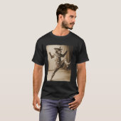 ドーベルマン 笑う犬のカウボーイ Tシャツ (正面フル)