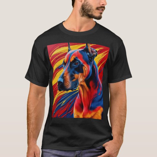 ドーベルマン Tシャツ (正面)