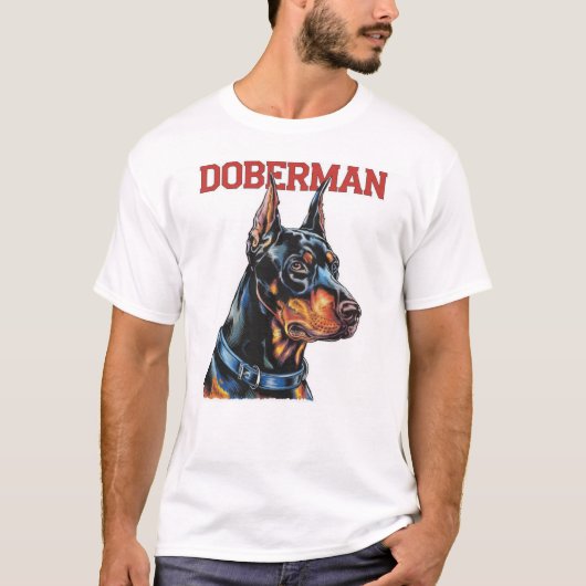 ドーベルマン Tシャツ (正面)