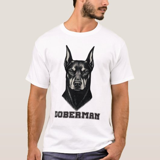 ドーベルマン Tシャツ (正面)