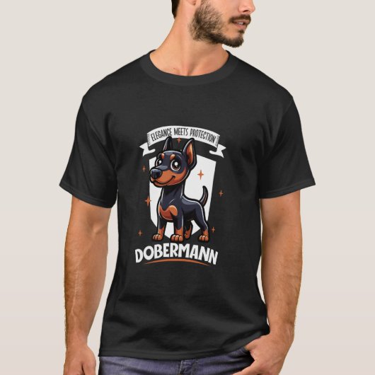 ドーベルマン Tシャツ (正面)
