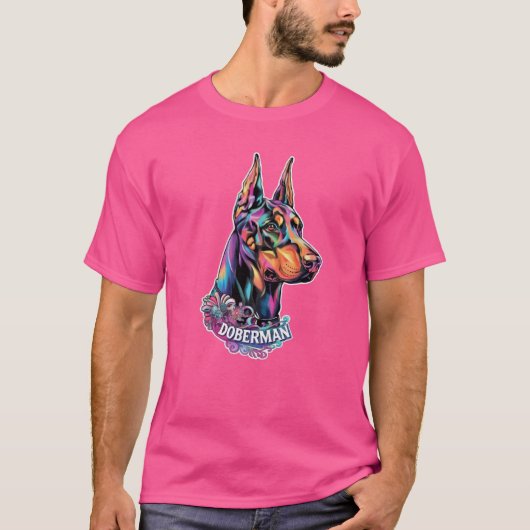 ドーベルマン Tシャツ (正面)