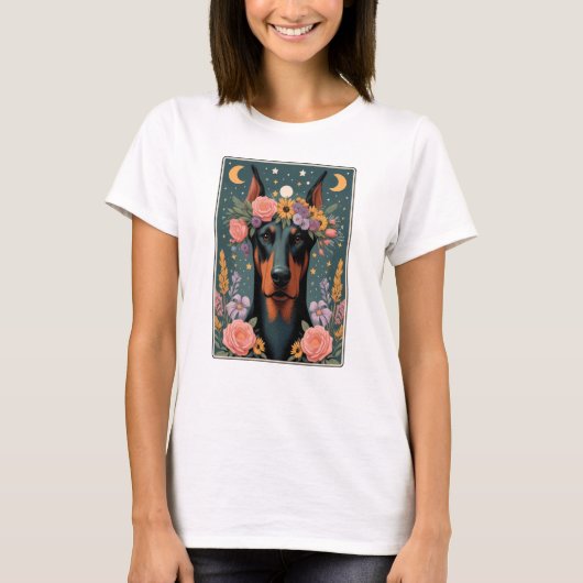 ドーベルマンTシャツ Tシャツ (正面)