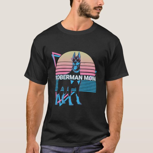 ドーベルン ドビー ママ ドーバー ママ Tシャツ (正面)