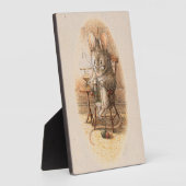 ドーマウス夫人 編み物記念パーティー フォトプラーク (側面)