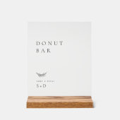 ドーミニマルノ澄んットバー結婚徴候 アクリルサイン (正面)