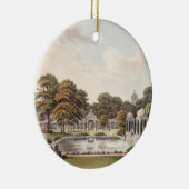 ドームからの眺め、刻まれるブライトンのパビリオン セラミックオーナメント (右)