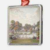 ドームからの眺め、刻まれるブライトンのパビリオン メタルオーナメント (左)