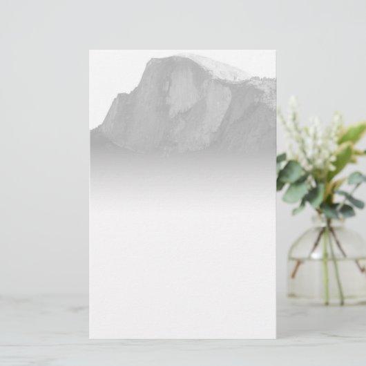 ドームのヨセミテの半分の文房具 便箋 (スタンド正面)