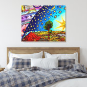 ドームの下から見て キャンバスプリント (インサイチュ (寝室))