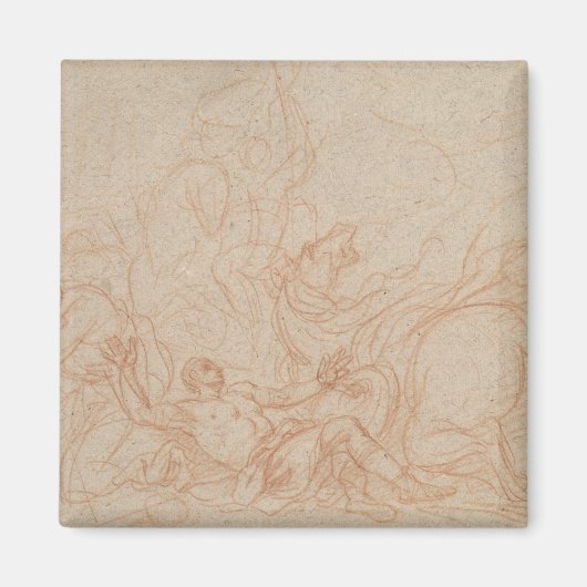 ドームの聖パウロの変換のスケッチ マグネット (正面)