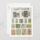 ドームの貿易カタログのツールとツールボックス ポストカード (正面/裏面)