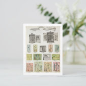 ドームの貿易カタログのツールとツールボックス ポストカード (スタンド正面)