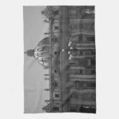 ドームオブセントピータースバシリカローマ キッチンタオル (縦)