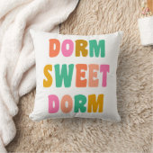 ドームスイートドームカラフルレタリンググリーンピンク クッション (ブランケット)