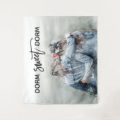 ドームスイートドームカレッジルームメイツウぶら下がったォールズ タペストリー (正面)