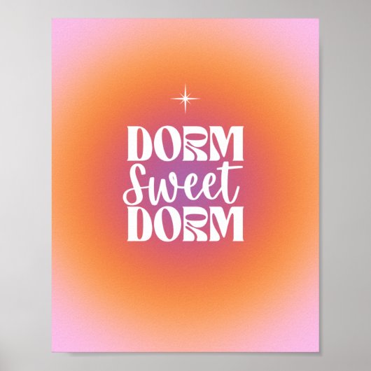 ドームスイートドームサンセットグラディエントオーラポスター ポスター (正面)