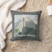 ドームスイートハーフドームヨセミテスローガン クッション (ブランケット)