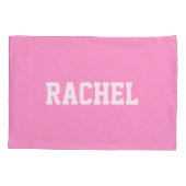 ドームスウィートドルム~オリジナルバガーリーックパーソナライズされたス 枕カバー (裏面)