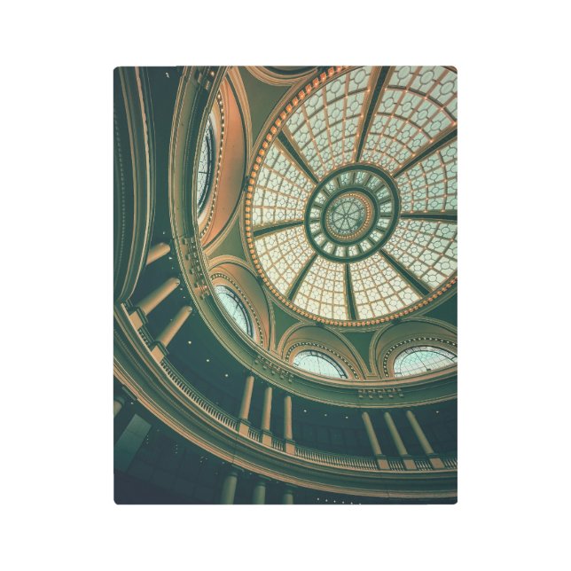 ドームデザイン メタルプリント (正面)