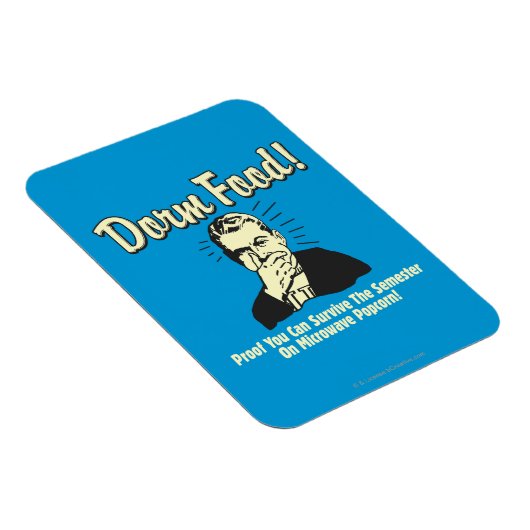 ドームフード:マイクロ生き延び波ポップコーン マグネット (右側)