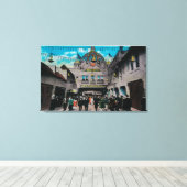 ドームホテルfrom海パークピア キャンバスプリント (インサイチュ (ウッドフロア))