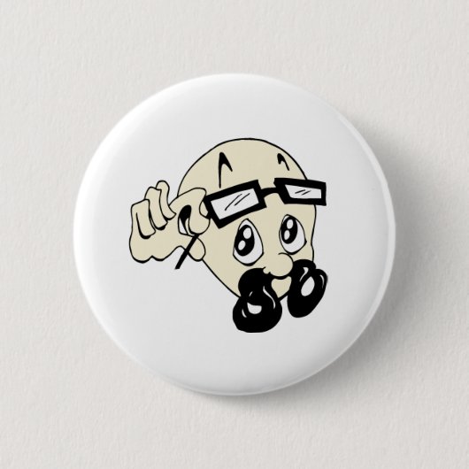 ドームボタン 缶バッジ (正面)