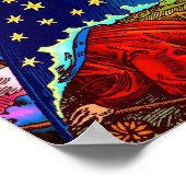 ドームポスターの下で ポスター (角)