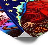 ドーム下を見るフラムマリオンポスター ポスター (角)