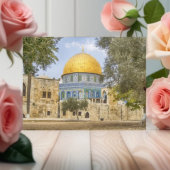 ドーム・オブ・ザ・ロック イスラム聖殿 Jerusalem パレスチナ ポストカード