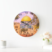 ドーム・オブ・ザ・ロック ラージ壁時計 (ホーム)